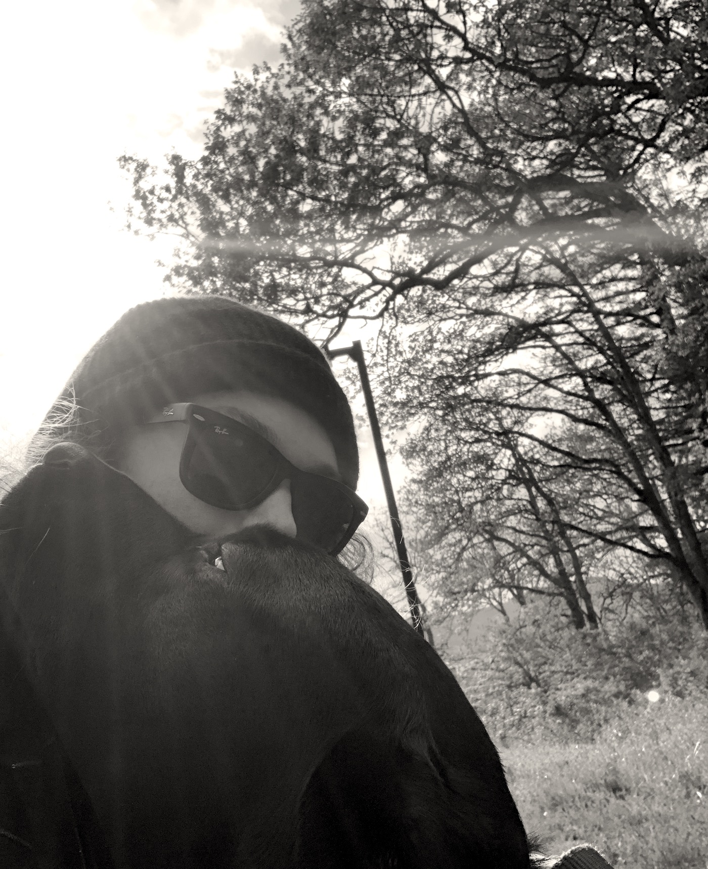 A picture of me and my dog